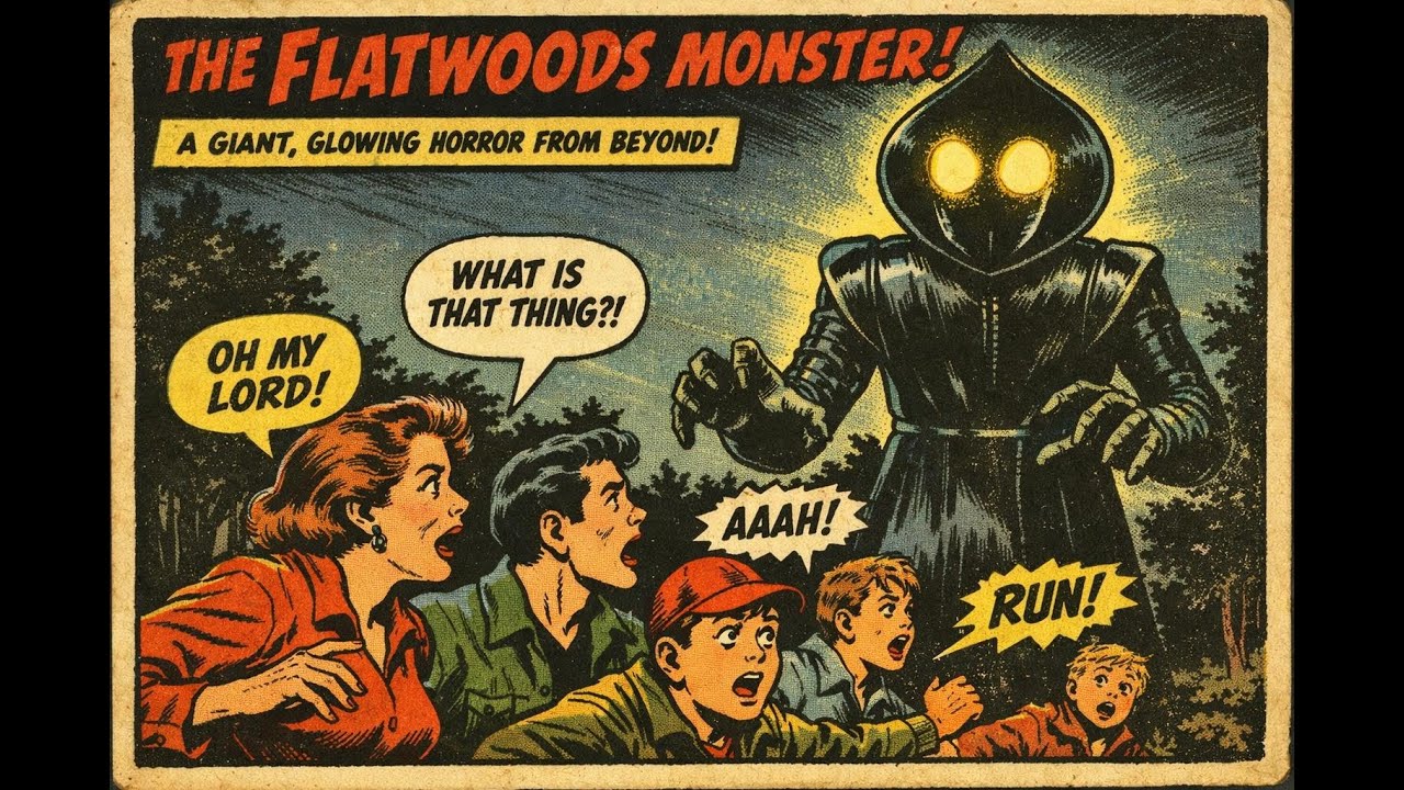 Cryptid Comics! Issue #6 The Flatwoods Monster - Alien Visitation with EVIDENCE