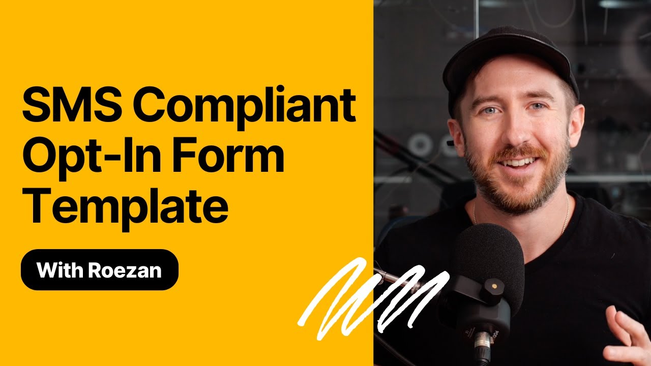 Compliant SMS Opt-In Form Template (Copy This!)