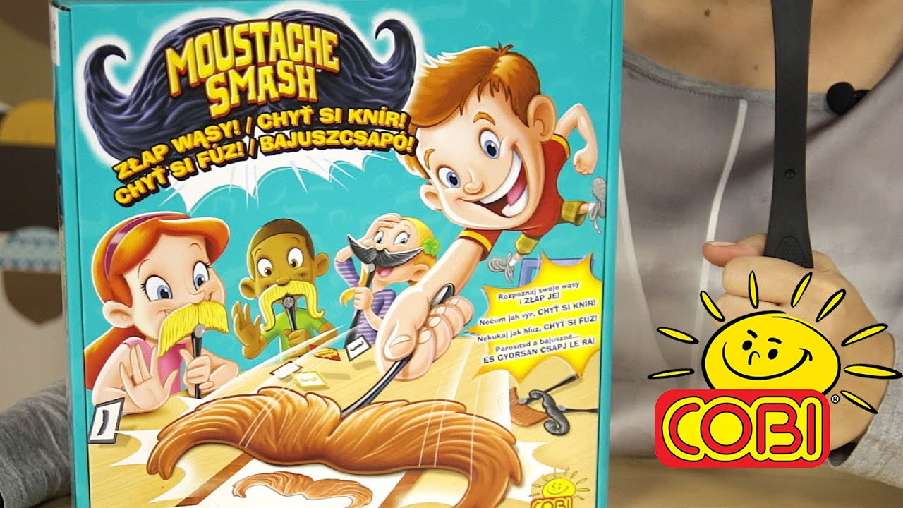 MOUSTACHE SMASH Złap wąsy