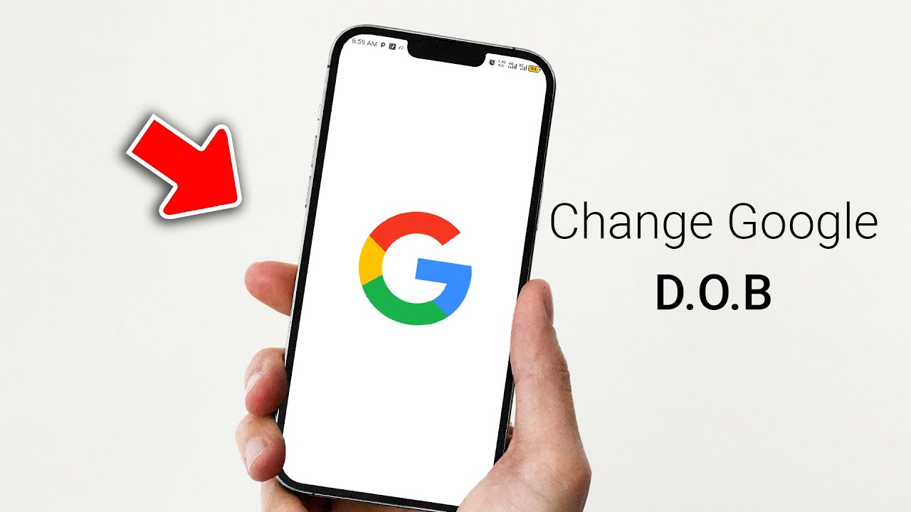 How to change date of birth in Google Account in 2025