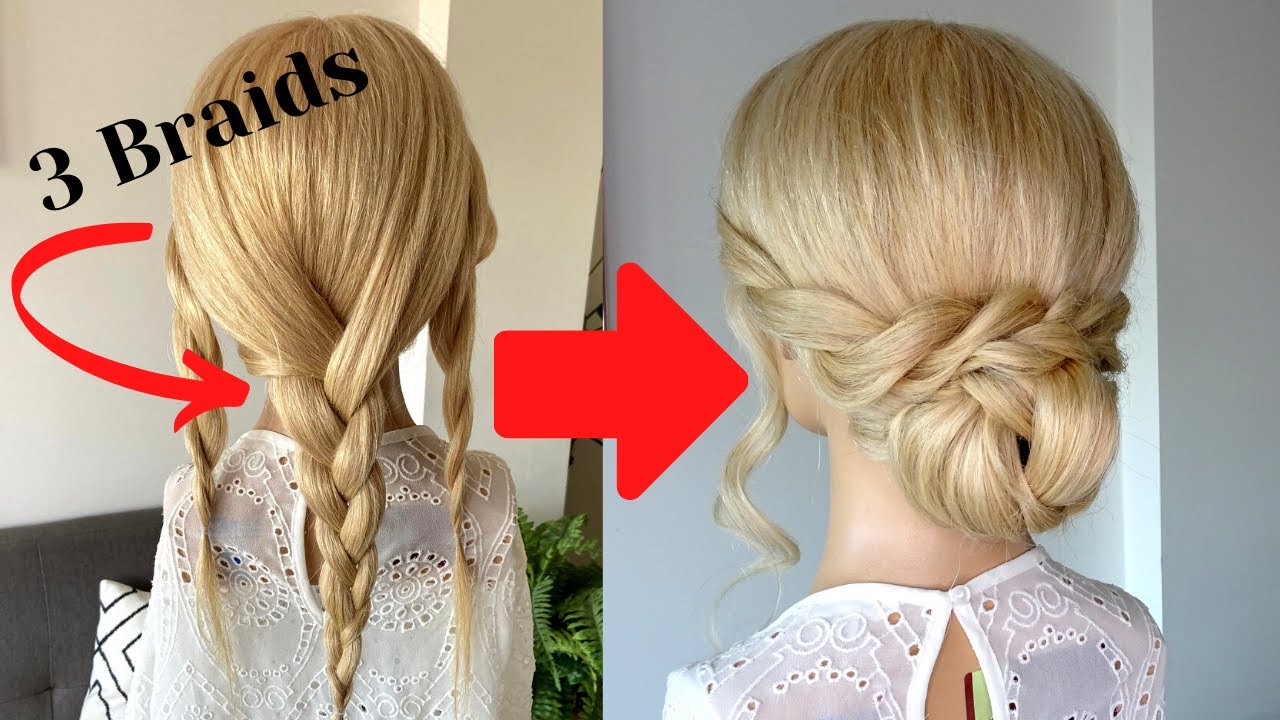 How to do a quick and easy low bun hairstyle
