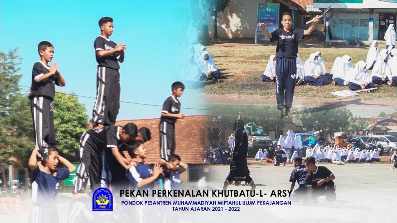 Penampilan Parkour Pondok Pesantren IMBS Miftahul ulum Pekajangan-Pekalongan