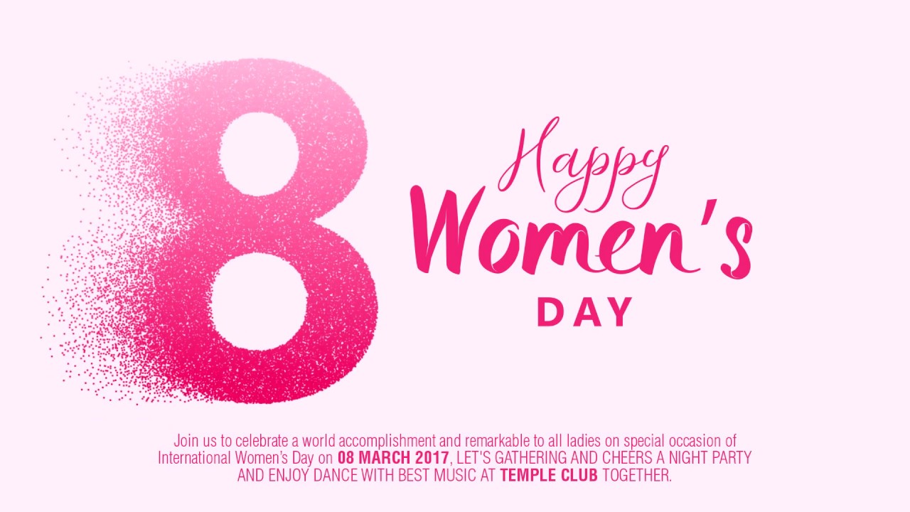 Happy 8 March (Join us to celebrate)