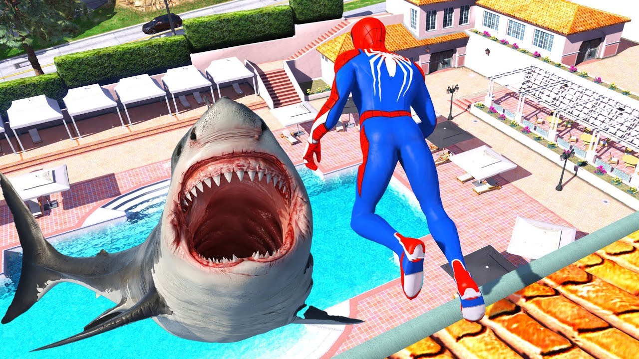 GTA 5 Epic Ragdolls | SPIDERMAN Mod #7 (Euphoria Physics)