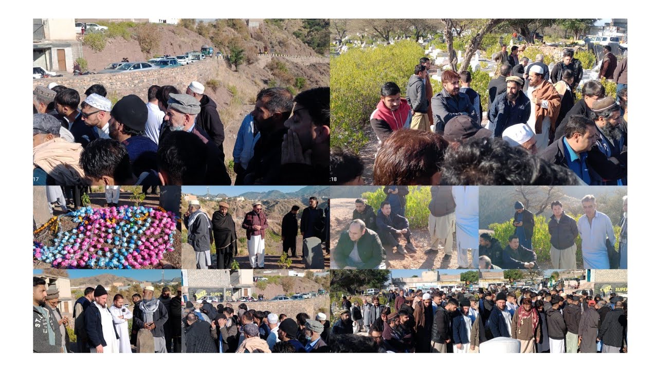 Namaz e janaza Usman zeb urf weshor son of Late malak hukam gul brother of Ali Zeb Mohammed zeb