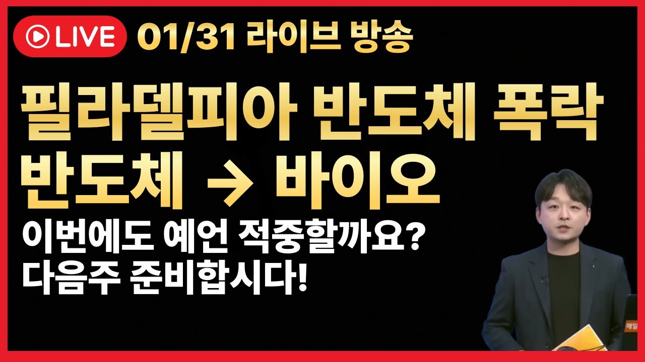 [주식 LIVE🔥] 다음주 전략 회의🔥반도체 → 바이오 미증시는 먼저 시작🔥에이비엘바이오 알테오젠 펩트론 -  김민성 전문가
