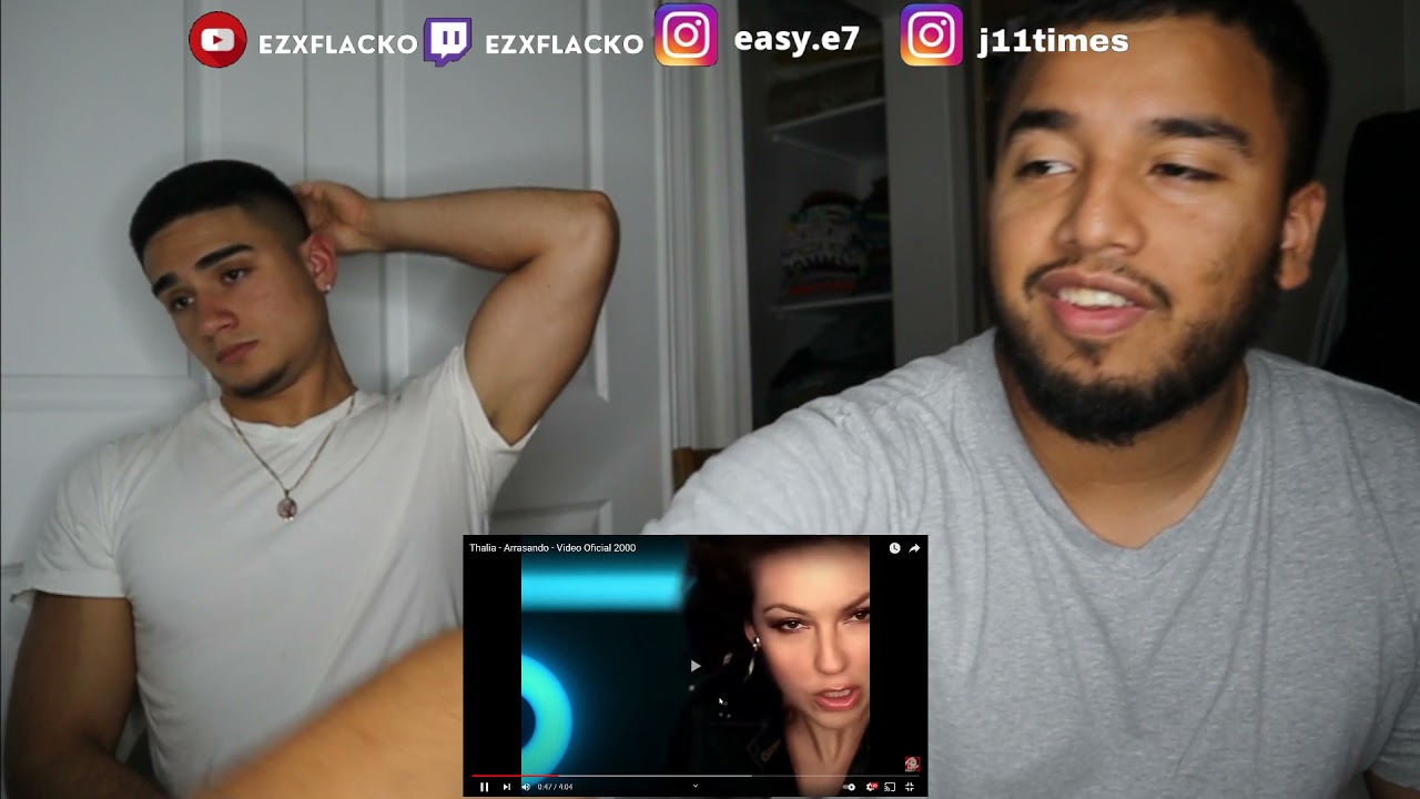 Thalia - Arrasando - Video Oficial 2000 | REACTION