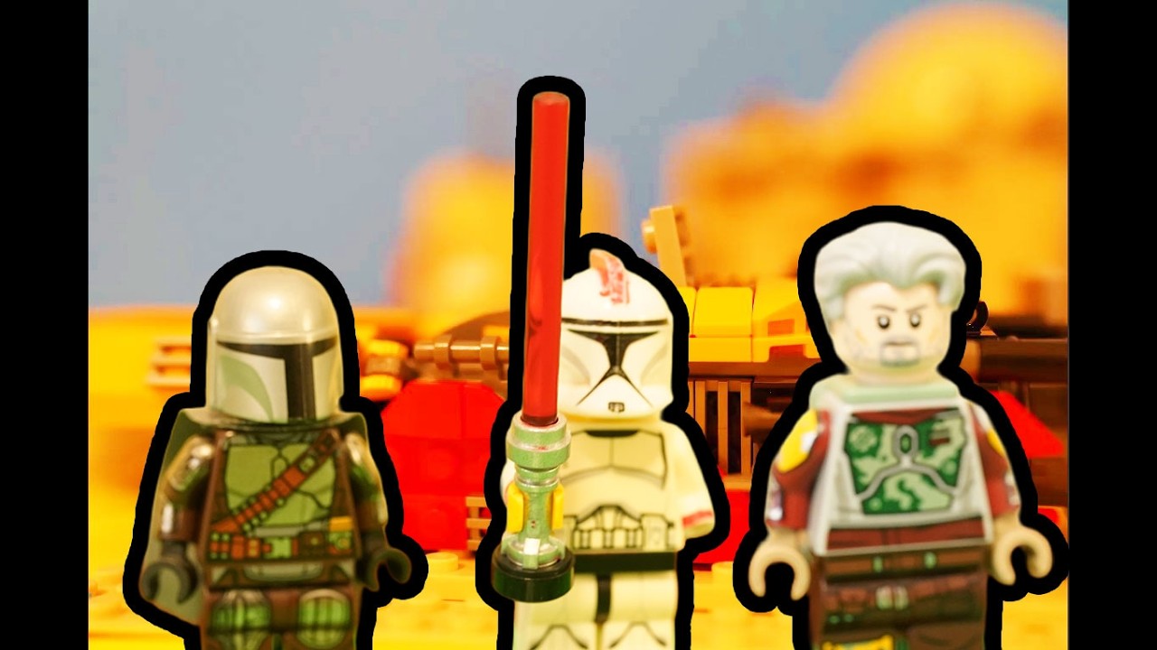 lego star wars: the clone: chaos on tatooine LEGO stop motion