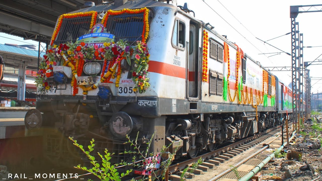 CELEBRATING 7 YRS OF CR RAJDHANI EXPRESS