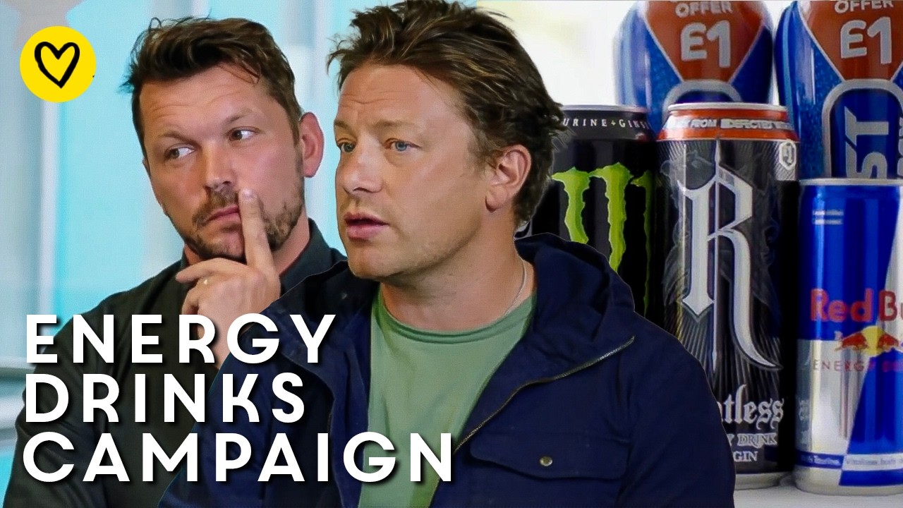 Energy Drinks In Schools | Jamie Oliver's Energy Drinks Campaign