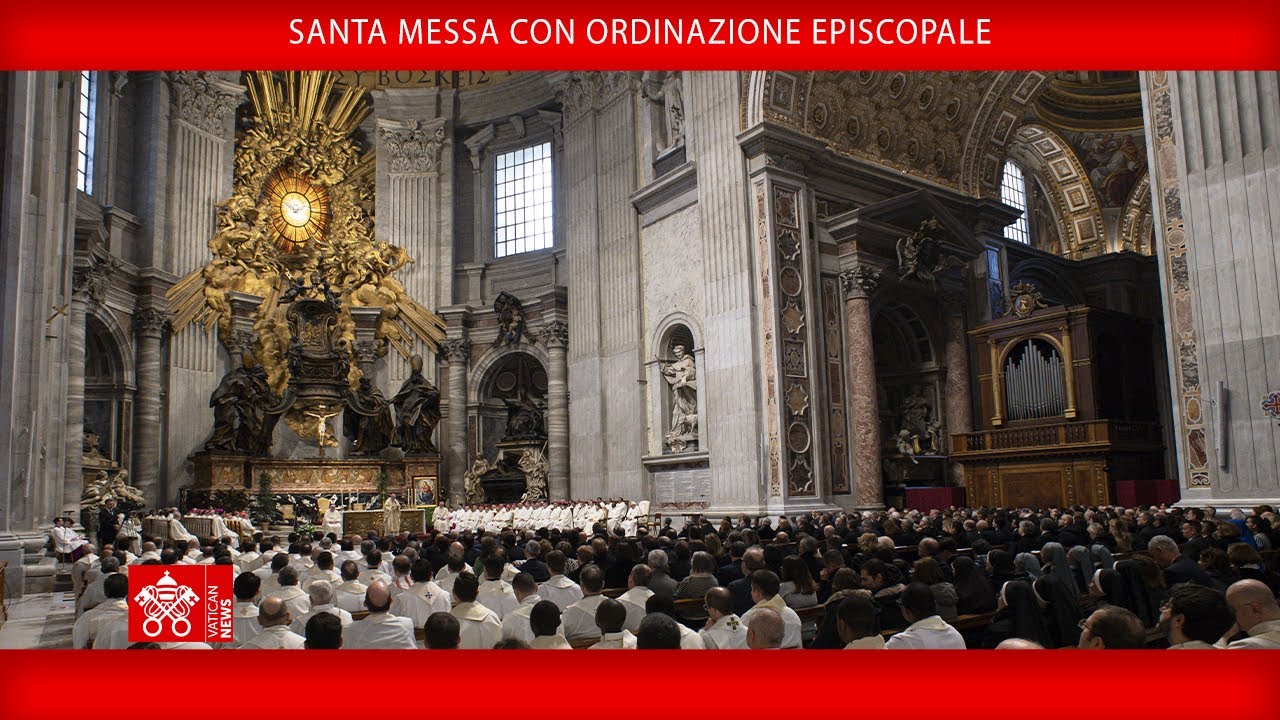 26 ottobre 2025, Santa Messa con Ordinazione episcopale - Papa Leone XIV