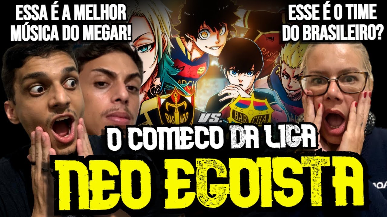 BRASILEÑOS REACCIÓN | F.C. Barcha vs Bastard Munchen (Blue Lock) | Liga Neo Egoísta #1 | MegaR