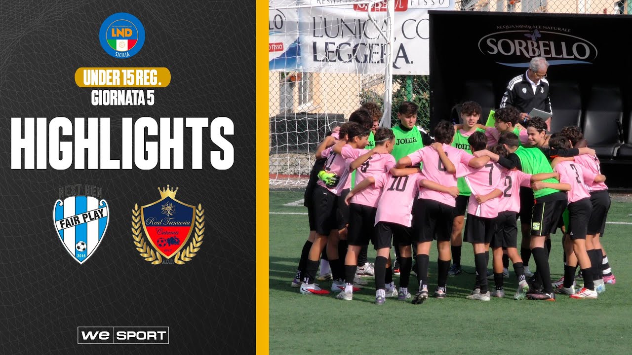 Next Gen. Fair Play Messina vs Real Trinacria (Under 15 Regionale - Girone C - Giornata 5)