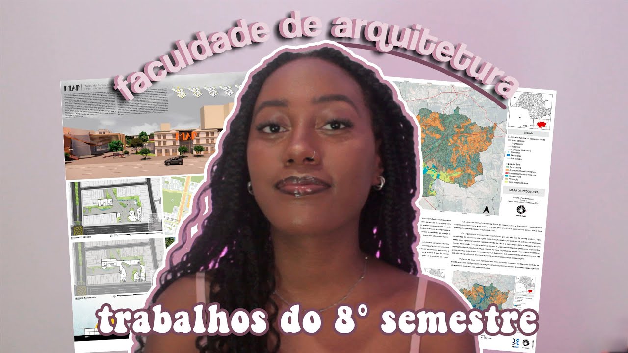 Meus TRABALHOS do OITAVO SEMESTRE da FACULDADE DE ARQUITETURA | by Mandy