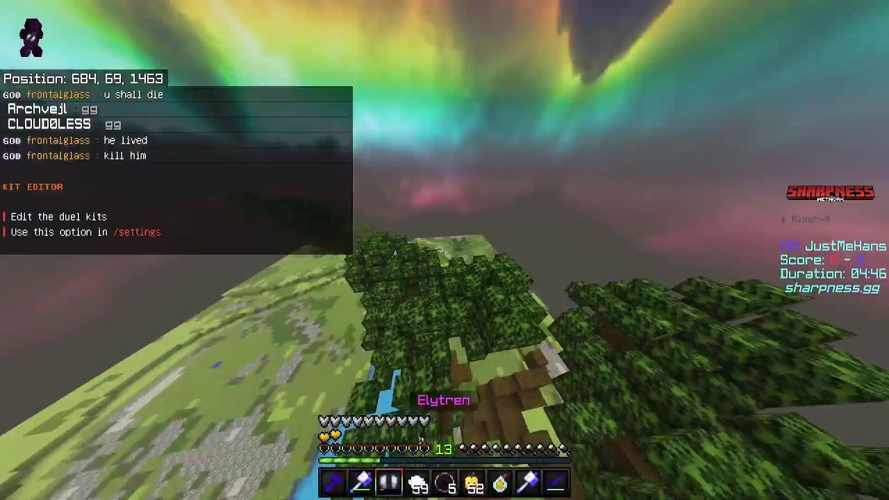 Minecraftlive  sharpness#sharpness #sharpnessminecraft #abozocken road to 180 #zocken #minecraftlive