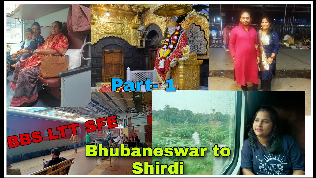 Bhubaneswar To  Shirdi Vlog|Shirdi Vlog After Lockdown|BBS LTT SF EXPRESS ALL DETAILS|Shirdi Vlog