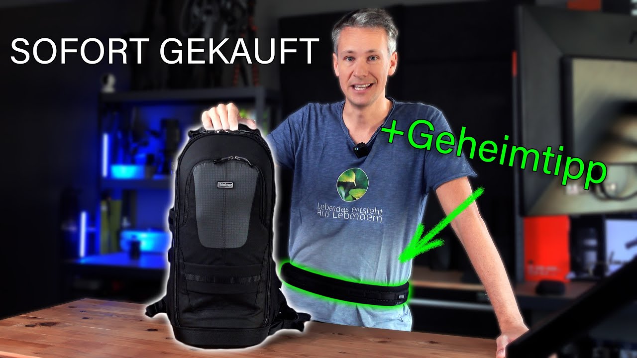 Schlanker Fotorucksack der mitw&auml;chst! Think Tank Glass Limo | Klug, Robust, Test