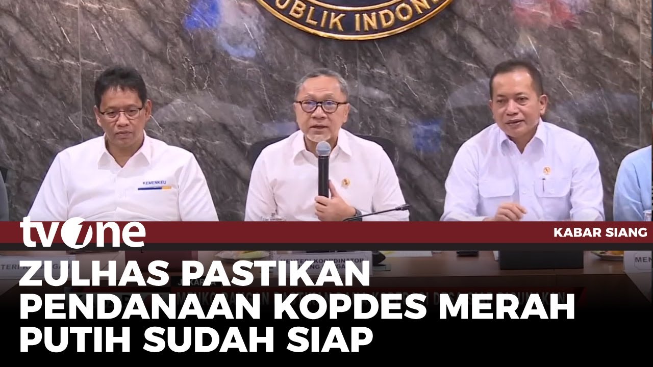 Menko Pangan Pastikan Dana Koperasi Desa Siap Digunakan | Kabar Siang tvOne