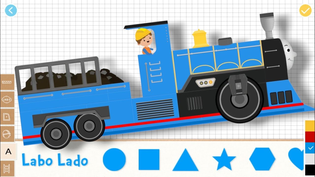 Labo Brick Train - รถไฟอิฐลาโบ คันที่ 83 - By One1