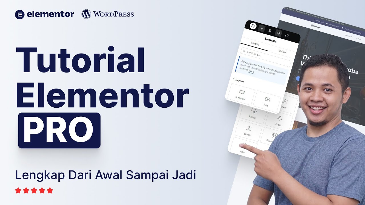 Tutorial Elementor PRO Paling Lengkap Untuk Pemula