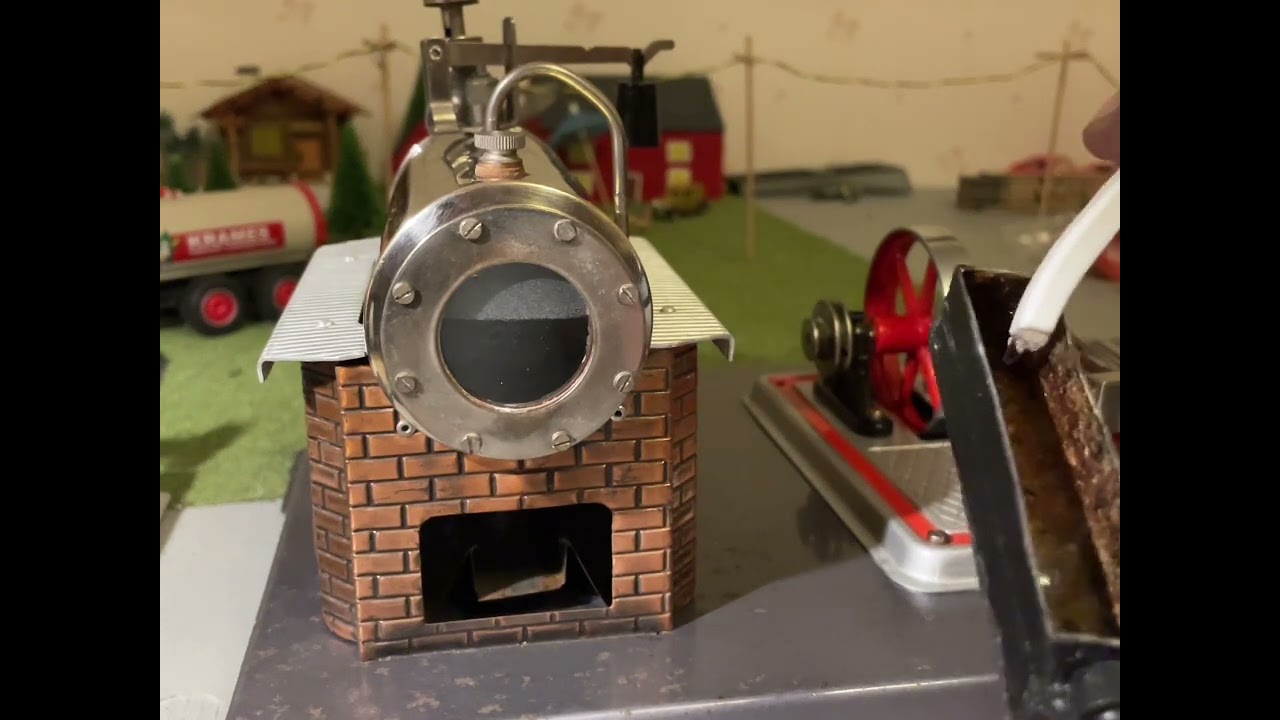 Live steam 1cc engine restored startup