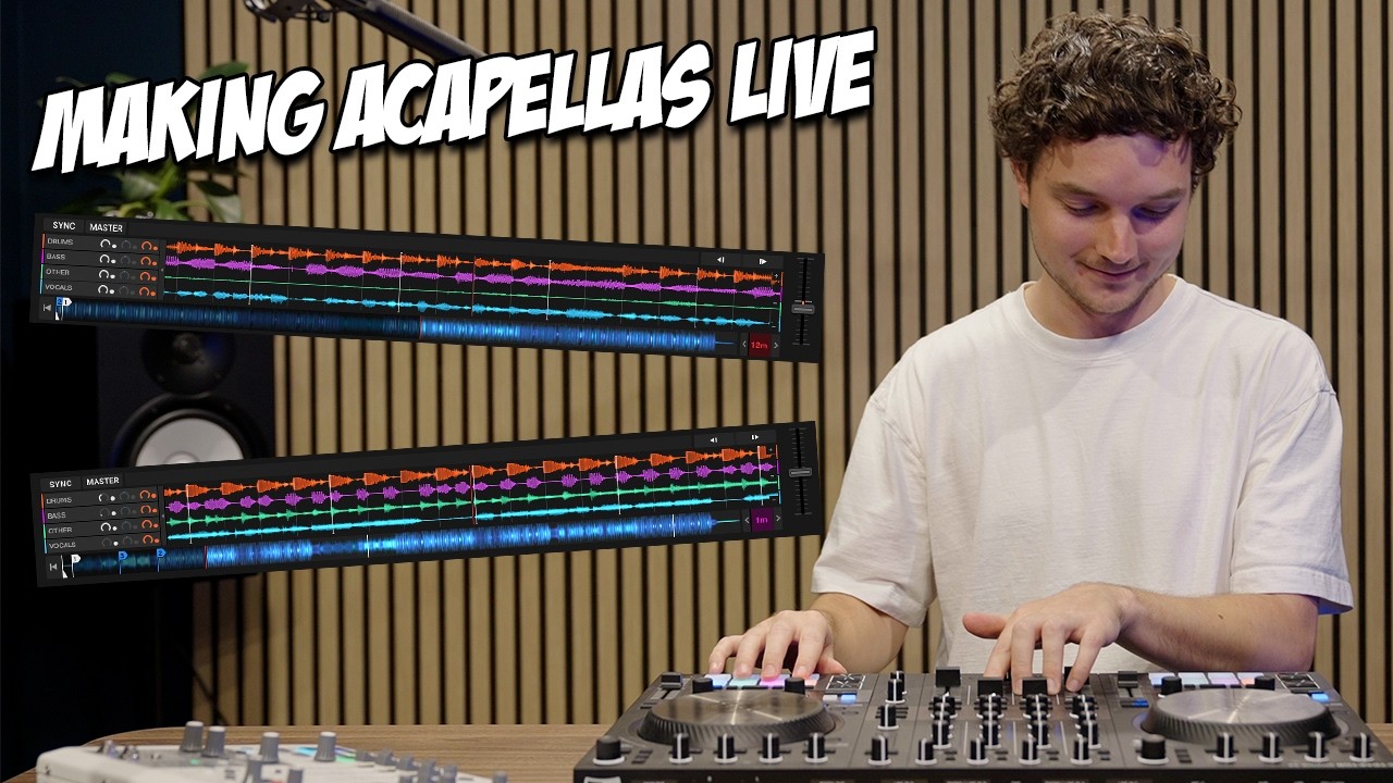 Тестирование функции разделения стеблей Traktor Pro 4