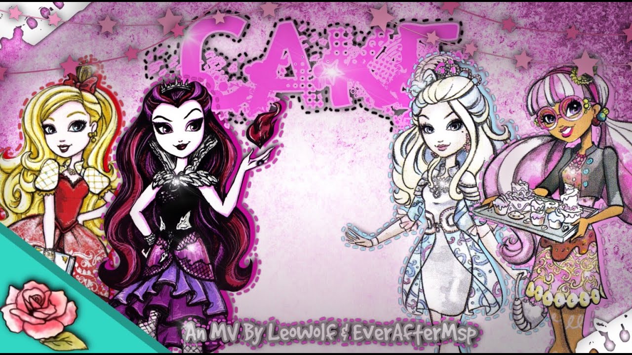 EverAfterHigh - Cake AMV COLLAB [Ginger/Darling & Raven/Apple]