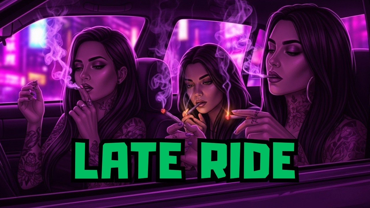 Late Ride – 90s Old School Chill Rap Mix | Bluesy Hip Hop Vibes | 420