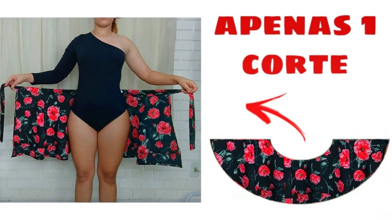 SAIA MAIS FÁCIL 💡 SAIA ENVELOPE / TRANSPASSADA APENAS 1 CORTE - Camila modesto