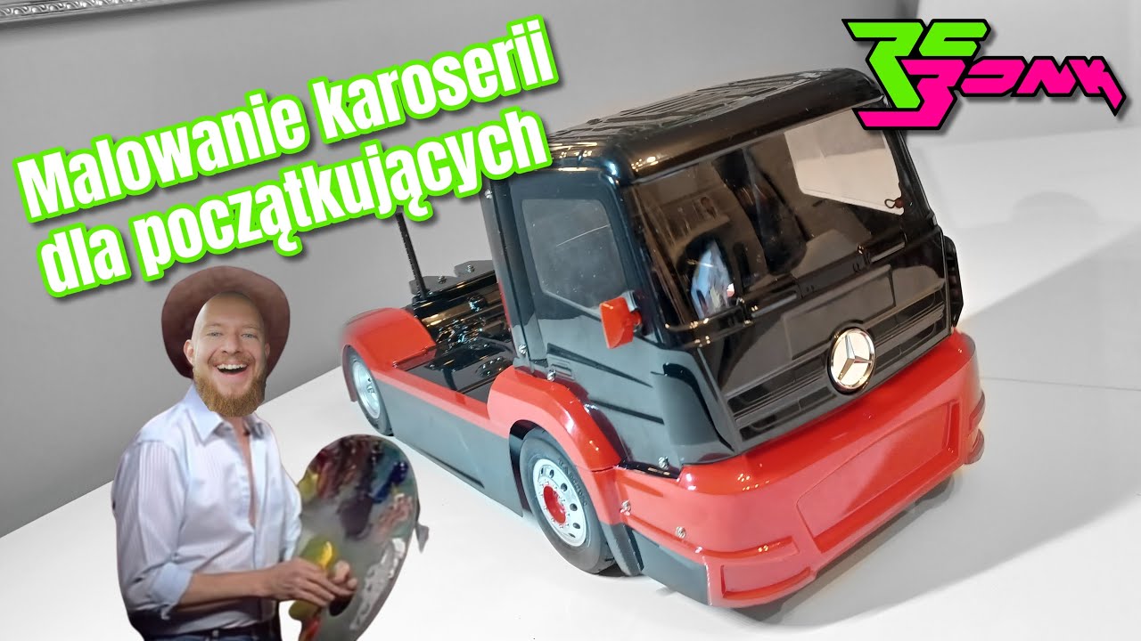 Jak pomalować karoserię modelu RC farbą w sprayu? Poradnik dla początkujących