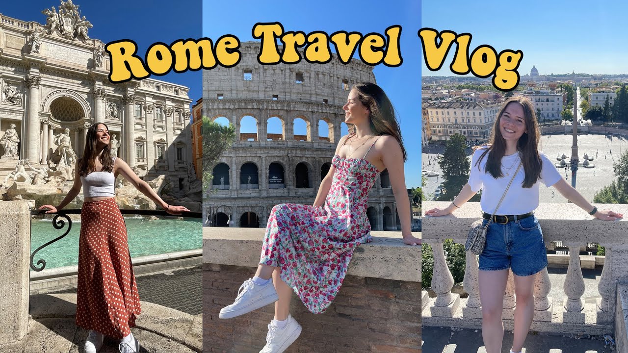 Rome Travel Vlog: history, tourist attractions, restaurants 🇮🇹🍝⛲️
