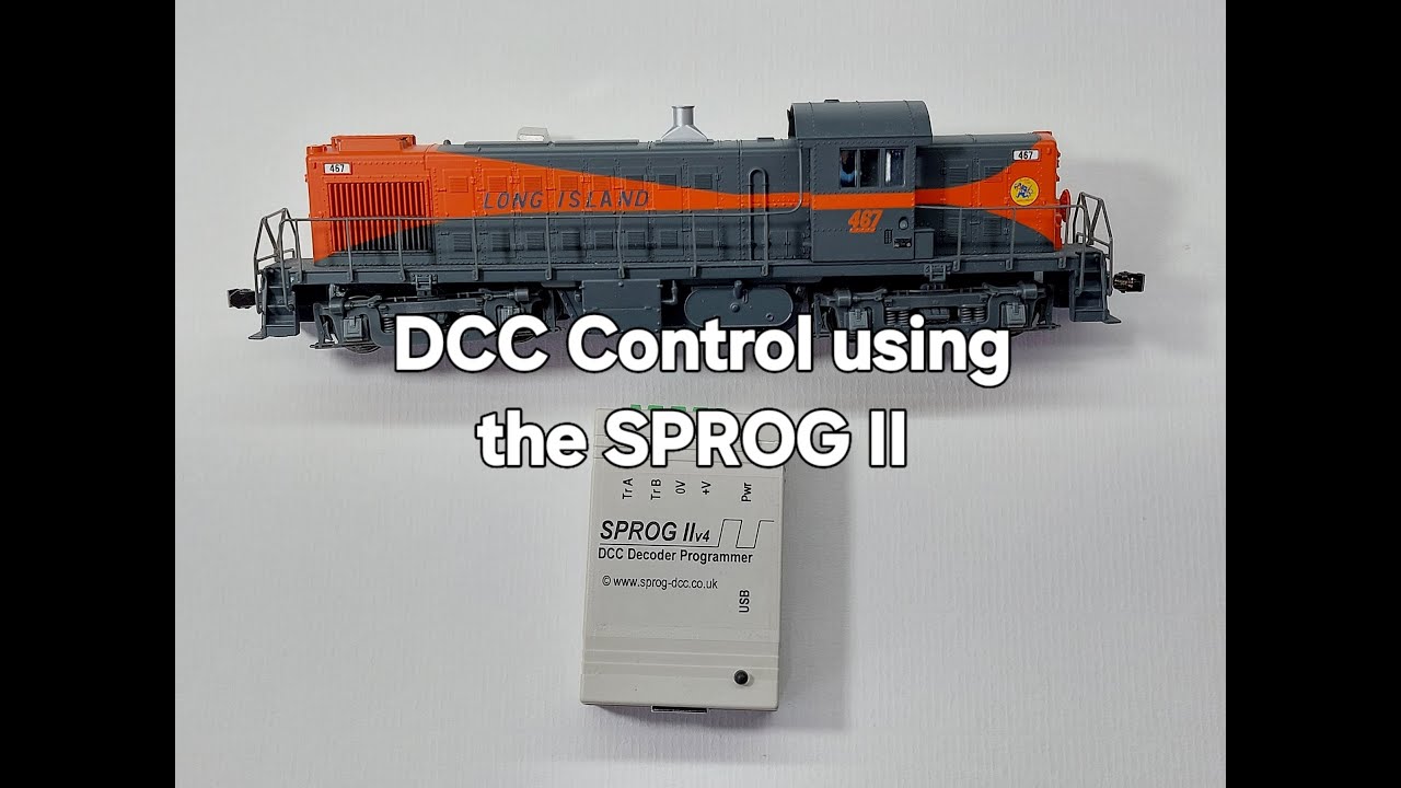 DCC Control using the SPROG II