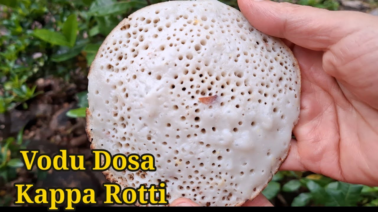 Village style Vodu Dosa Traditional Mangalure  Oi-lfree Breakfast Recipe|Kappa Rotti|Voduppale
