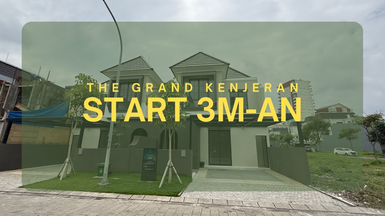 KAWASAN PREMIUM DI SURABAYA TIMUR, ADA LAPANGAN PADEL, GOLF, BASKET DAN LAINNYA, GRAND KENJERAN