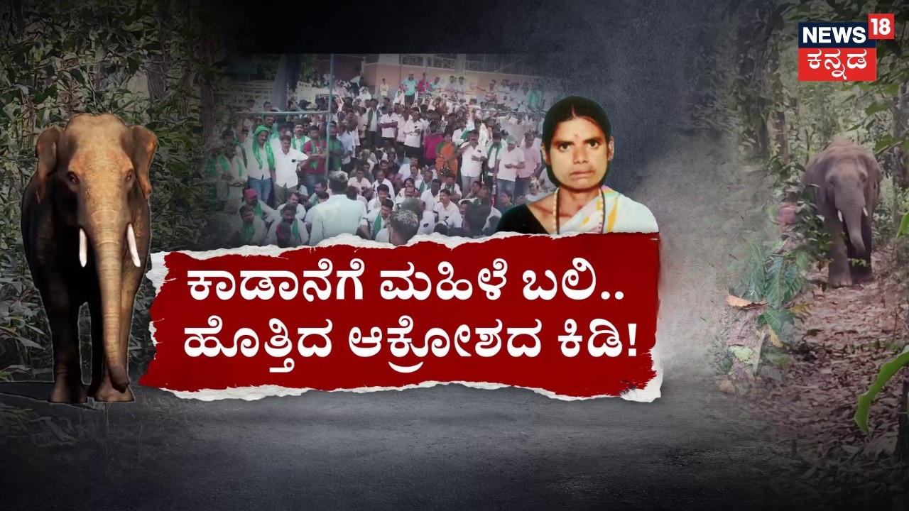 Wild Elephant Attack Protest | Chikkamagaluru |ಲಾಠಿಚಾರ್ಜ್​ಗೆ ಖಂಡನೆ.. 3 ತಾಲೂಕುಗಳು ಬಂದ್|News18 Kannada