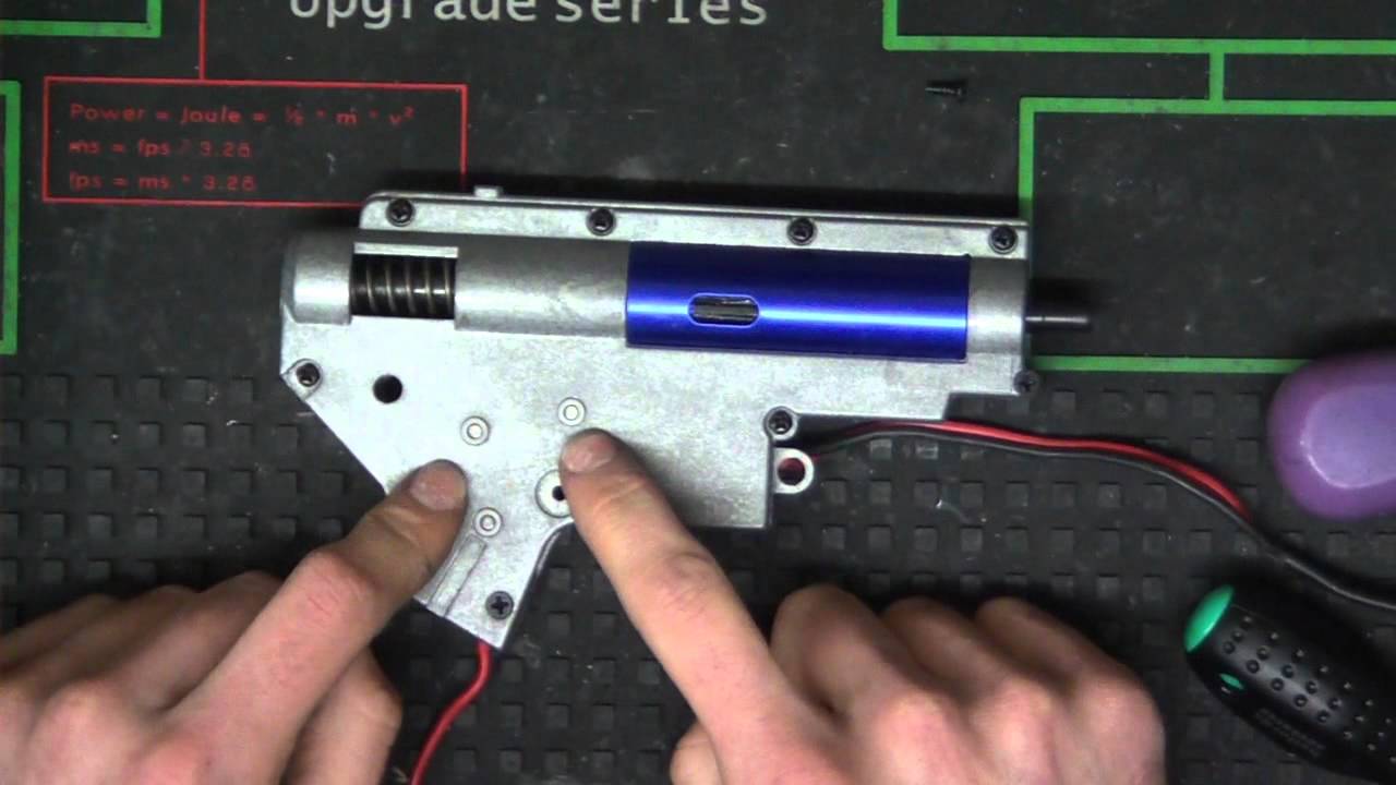 AirsoftEire.com — Замена пружины в M4/M16 — Подробно