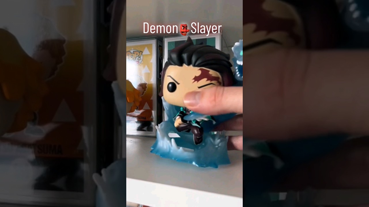 DEMON SLAYER FUNKO POP! 🤩😱 #shorts #youtubeshorts #funko #funkopop #tanjiro  #demonslayer #nezuko