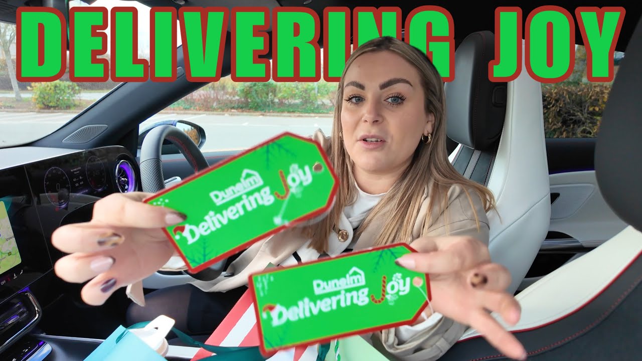 Доставляем радость на Рождество 🎄 Dunelm Gifting Tree shopping | Ёлка Ангела в Великобритании