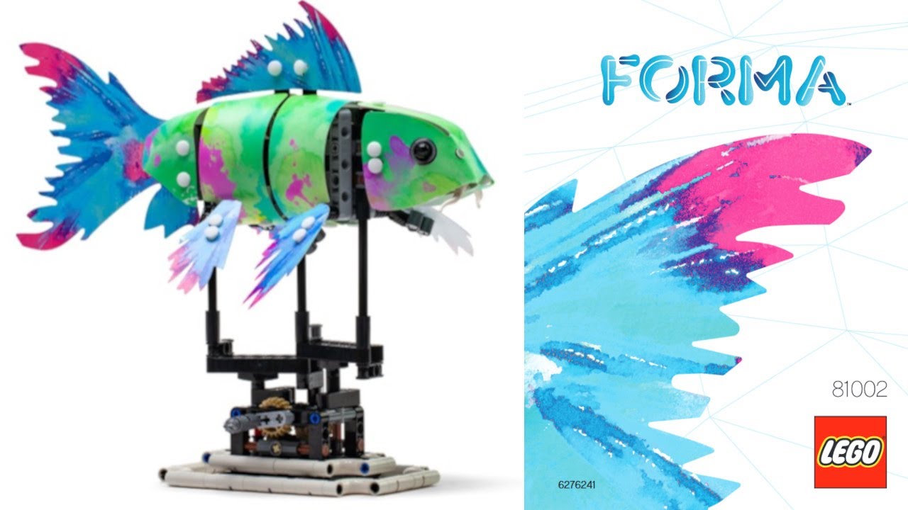 LEGO Instructions | Forma | 81002 | Splash Koi Skin | Alternate Build of LEGO 81000 Koi