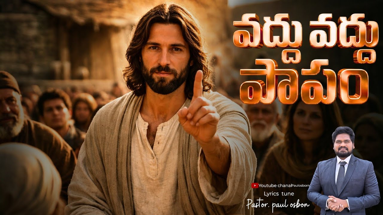 Vaddu vaddu paapam | వద్దు  వద్దు పాపం |Telugu Christian song | paul Osborn 