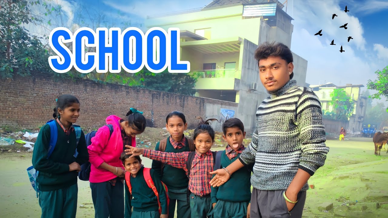 SCHOOL.............#video #vlog #surajsonpurvlogs 🏫🏫🏫🏫🏫