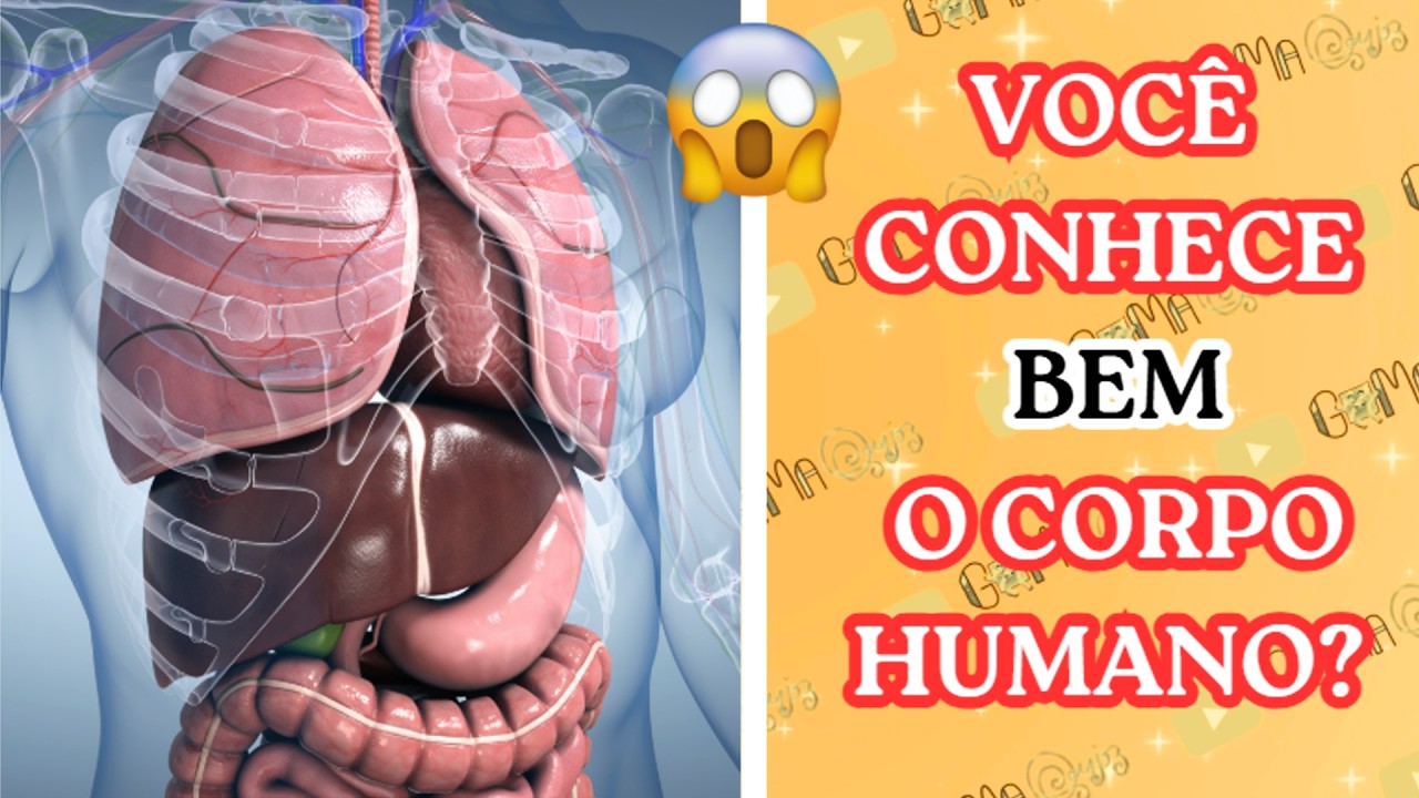 🧐Você Conhece BEM o Corpo Humano? 😱 | 30 Perguntas Gerais 1 Troféu🏆