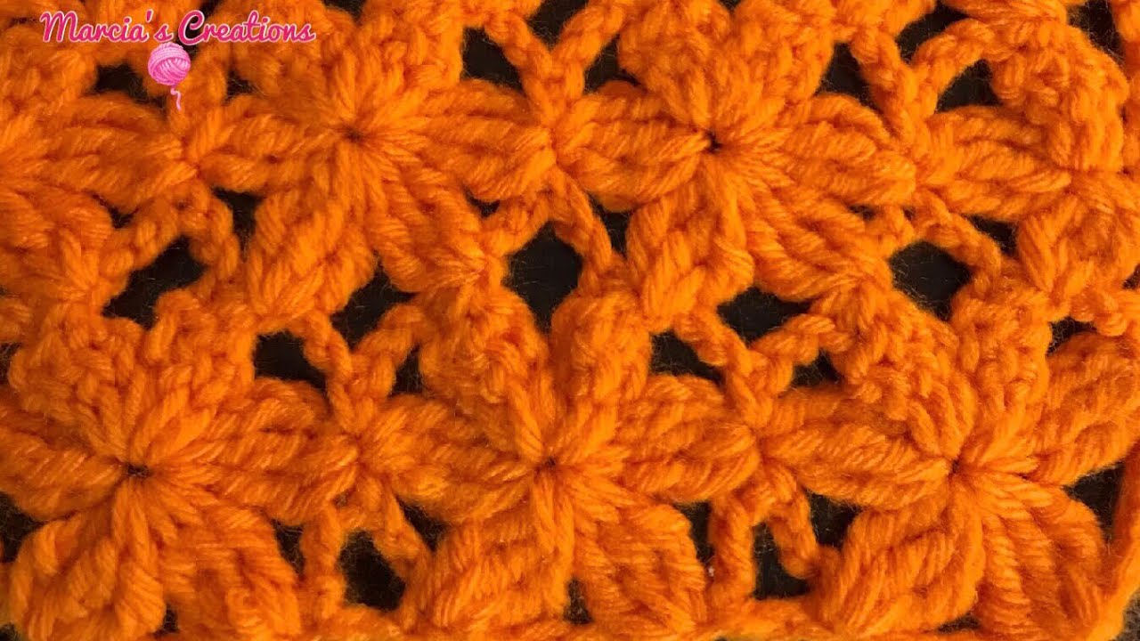 TEJIDOS A CROCHET: Jazmines/ HOW TO CROCHET: Jasmines