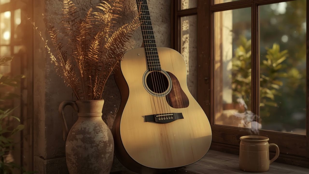 [No Ads] Relaxing Acoustic Guitar Music - Deep Sleep, Stress Relief, Calm Focus, and Peaceful Night