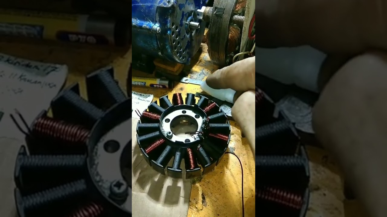 Tutorial REWINDING SPOOL  ACG VARIO 150 NEW , SIMPLE. & PRAKTIS