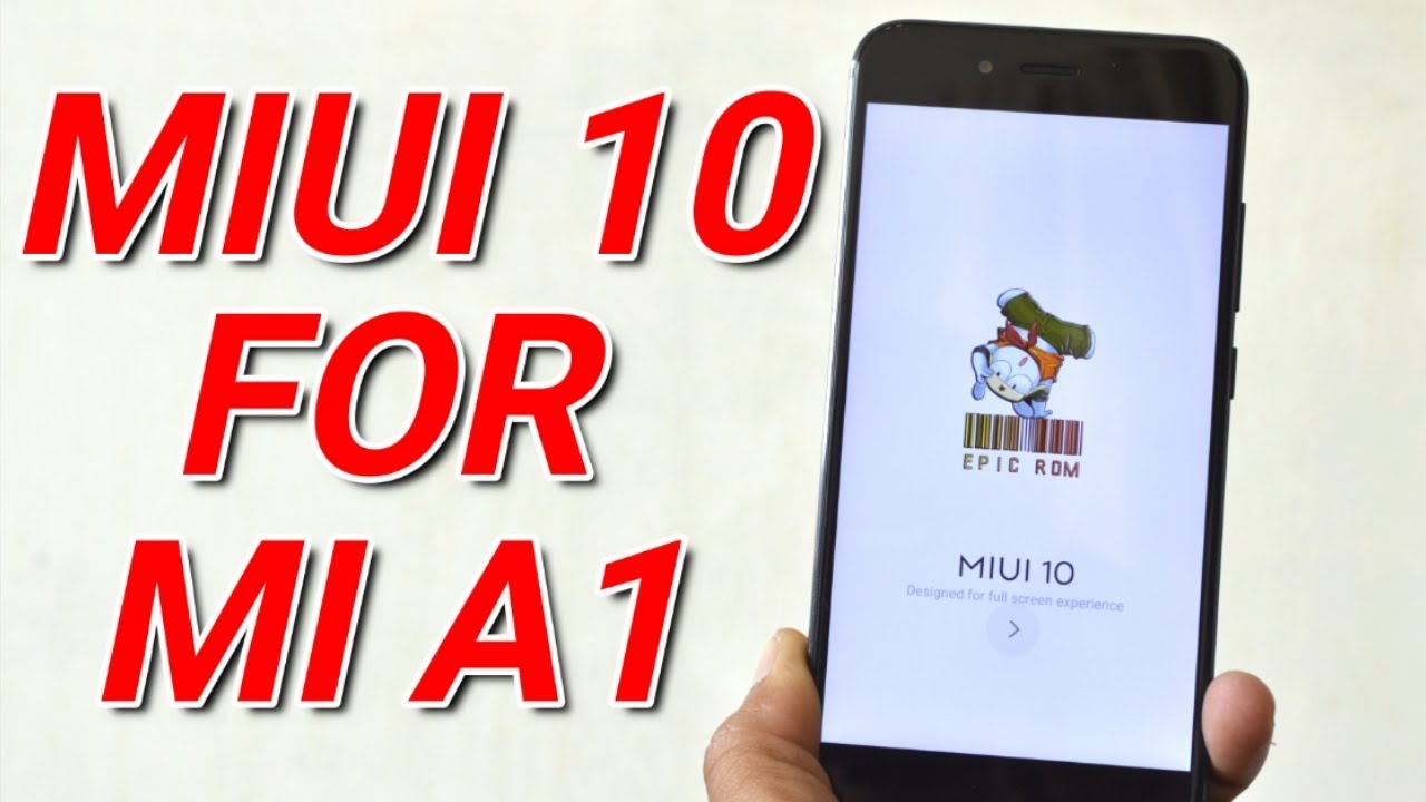 First Look MIUI 10 8.7.12 For Mi A1 With Face Unlock | Full Screen Gesture + Installation!!!!