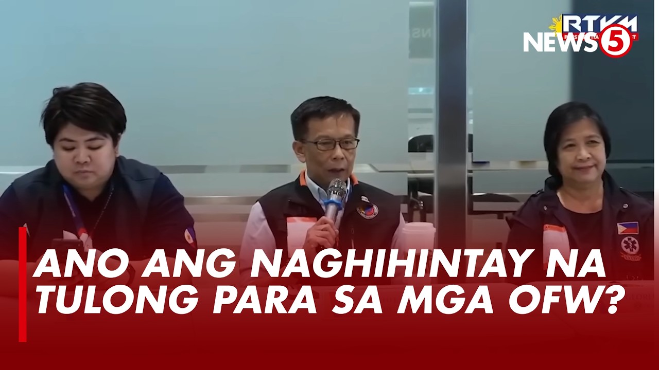 FULL CUT | Mahigit 300 OFWs na nakauwi na mula Saudi Arabia, pinangakuan ng tulong ng gobyerno