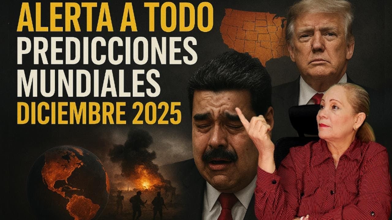🔥 ALERTA MUNDIAL Soraya Santana revela predicciones Diciembre 2025 Eclipse, Cometa y Crisis Global 🔥