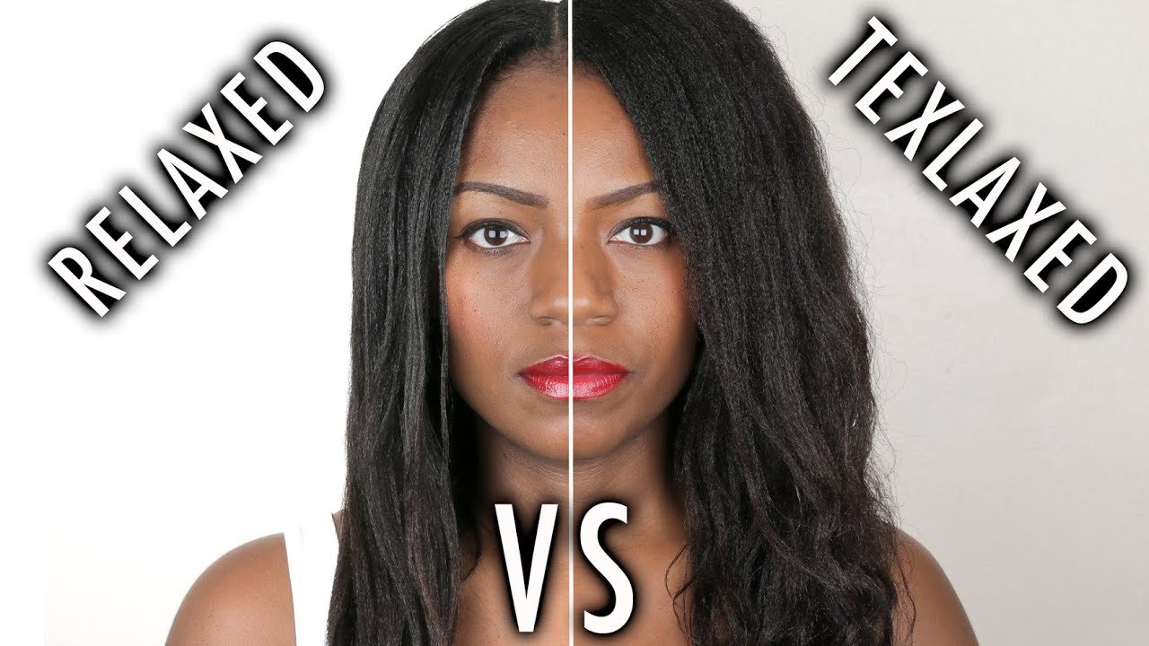 Relaxed Hair vs Texlaxed Hair