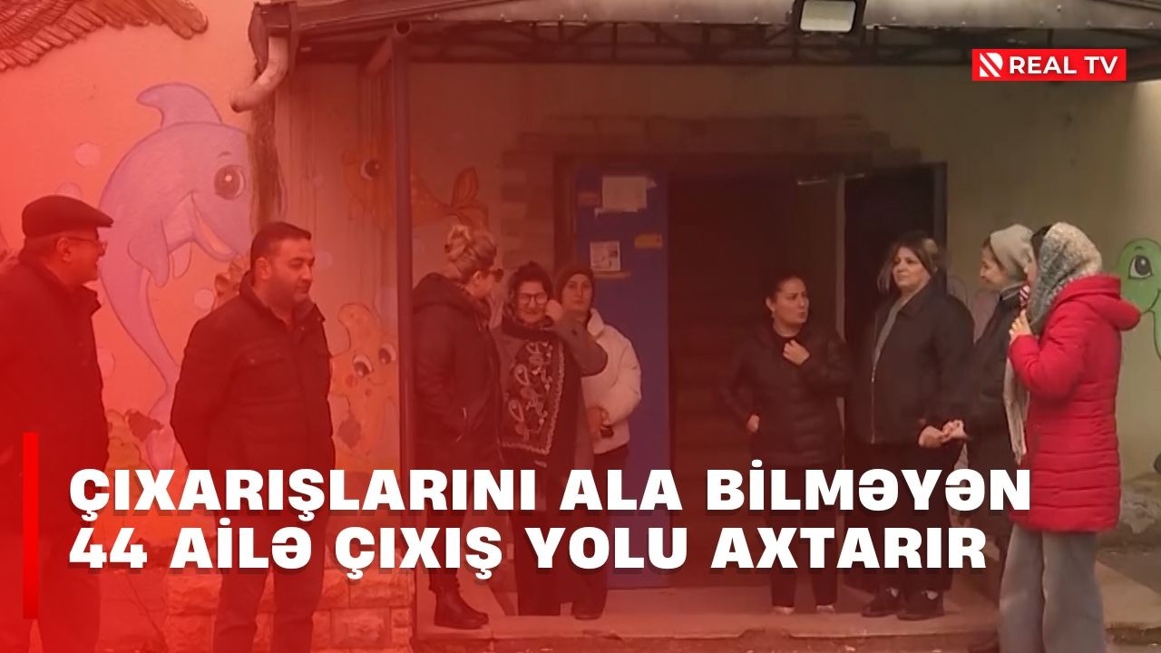 Xətaidə çıxarışlarını ala bilməyən 44 ailə çıxış yolu axtarır - 